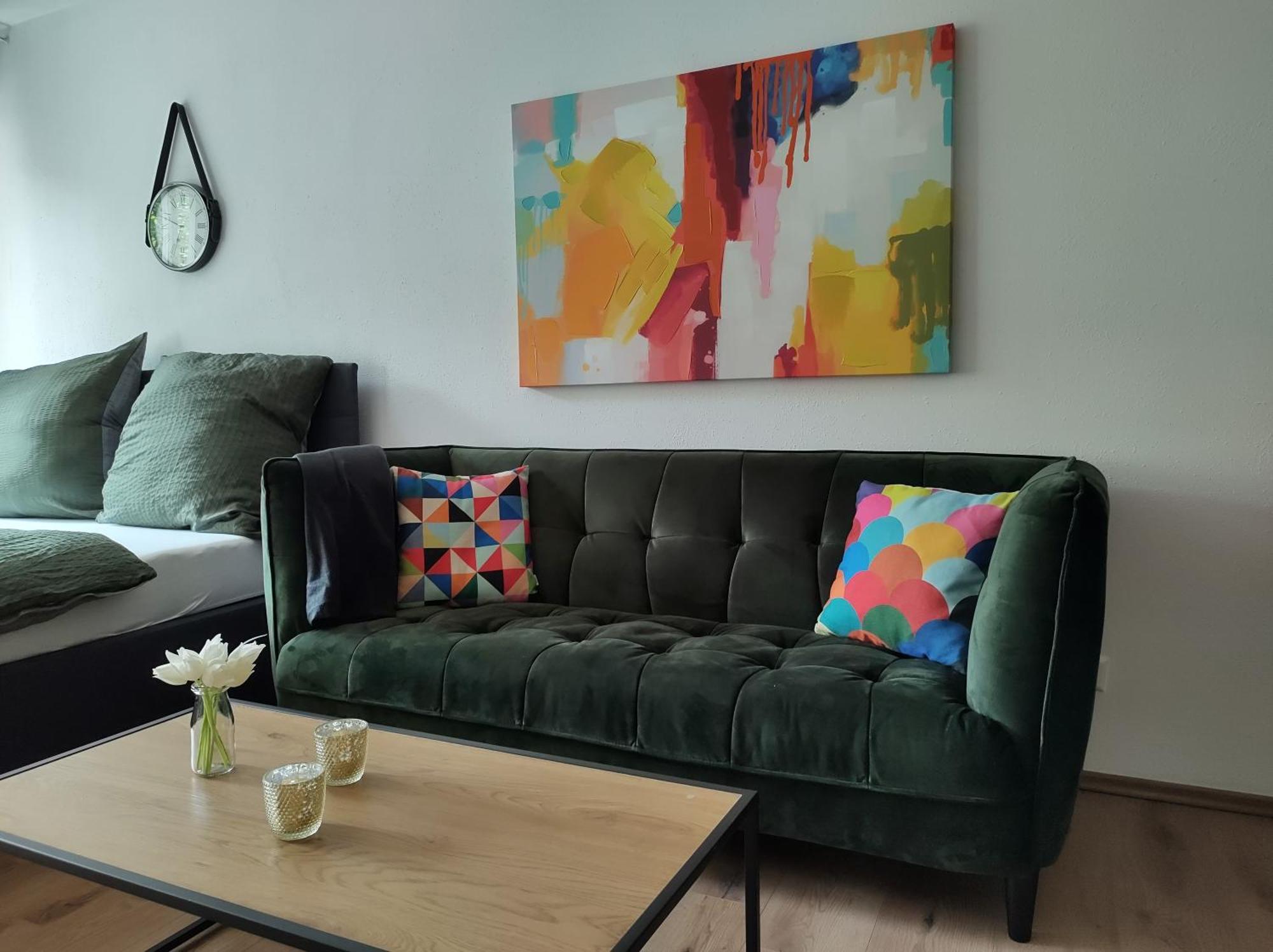 Ein-Zimmer Apartment Mit Aussicht Bad Wildbad Exterior foto